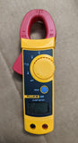 USED Fluke 322 Clamp Meter AC-DC Multimeter Continuity Current 600 Volt Tested