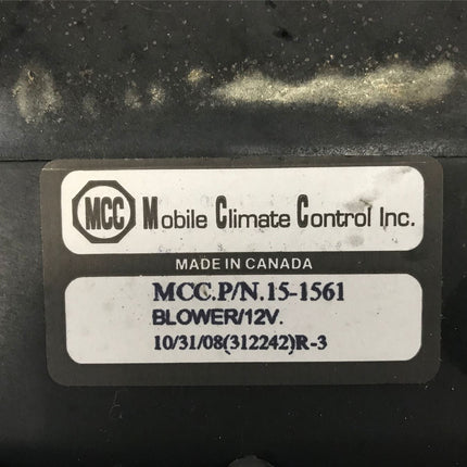 12V Dual Cage Blower Motor 3 Speed Mobile Climate Control 15-1561 MCC