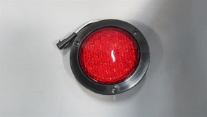 4" Round Red LED Lights  Stop Tail Turn Marker Truck Trailer
