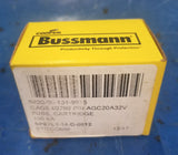 BOX of 100 Bussman BUSS AGC20A Cartridge Fuse Glass Fuse Fast Acting AGC20A32V