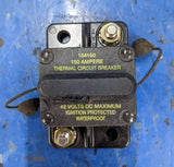 HI AMP Eaton Cooper Bussmann 150 A Amp Waterproof Manual Reset 184150 Thermal Circuit Breaker 150 Amp Manual