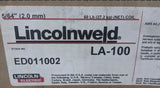 Lincoln Electric ED011002 5/64" Lincolnweld LA-100 Submerged Arc Wire 60 Lb Coil 0.078125