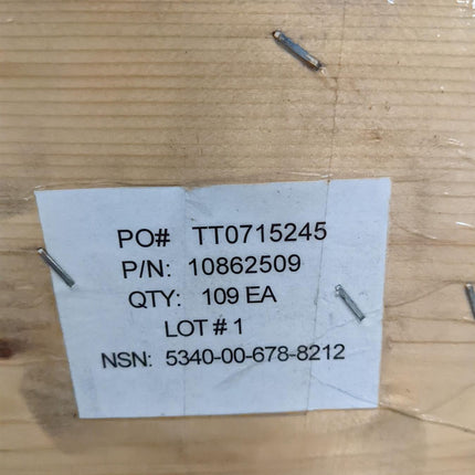 Hinge Torsion Bar Suspension 10862509 NSN 5340-00-678-8212 NOS Military M-88