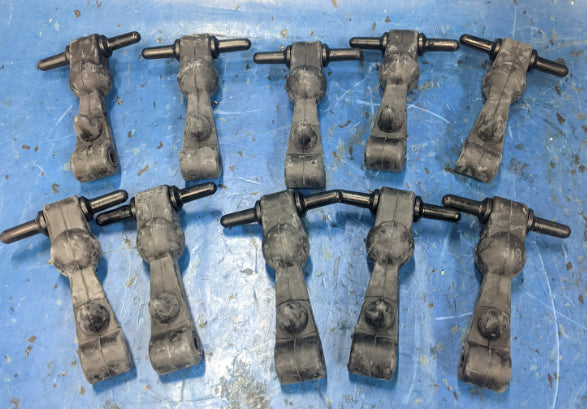 Bag of 10 TEN - NOS HEMTT Rubber Latch Hook Chute Rack Hood Osh Kosh 1324940 67D794