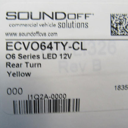 6.5" Oval Amber LED Marker Lights (20)  Stop Tail Turn Truck Trailer 20 pcs