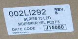 2.5" Rectangle Amber  LED Trailer Marker Lights Stop Tail Turn Rear Park