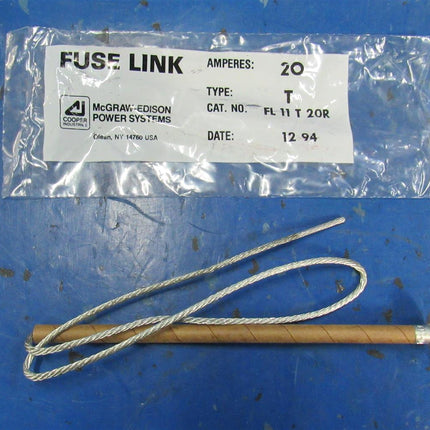 Cooper Power Systems FL11T20R Fuse Link T 20A Slow Speed Solid Head Fuselink