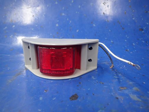 LOT OF (4) Red 2-wire Marker Lights Blue Bird 00028853 - getexcess