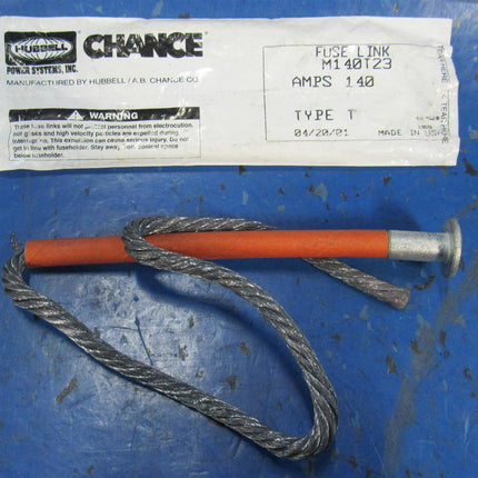 Chance M140T23 Fuse Link T 140A Slow Speed 23"