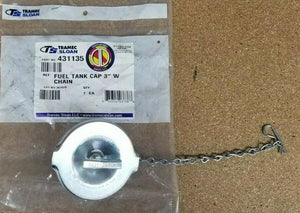 3" Fuel Tank Cap with Chain Tramec Sloan 431135