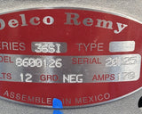 Delco Remy 8600126 36Si Alternator 12V 170A J180 Hinge Mount Kenworth Freightliner Volvo