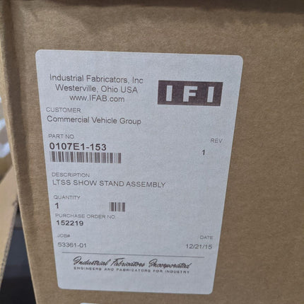 LTSS Show Stand Assembly 1070E1-153