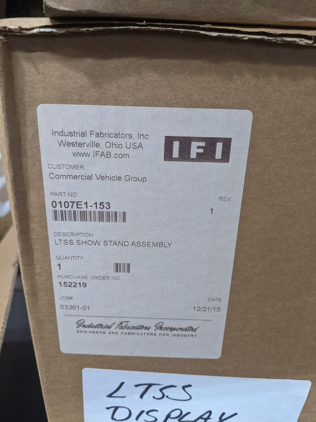 LTSS Show Stand Assembly 1070E1-153