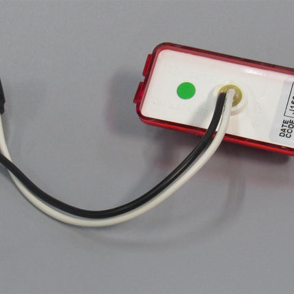 2.5" Rectangle Red  LED Trailer Marker Lights Stop Tail Turn Rear Park