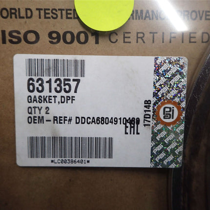 LOT OF (4) DPF Gaskets PAI 631357 A6804910480 Gasket DD15 10.25"