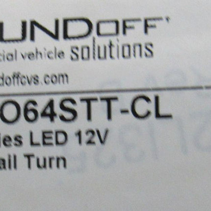 6" Oval Red  LED Marker Lights Stop Tail Turn Rear Park Truck Trailer