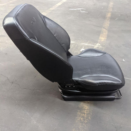 KAB Sentinel Wide Mounting Off Road Equipment Seat Mechanical Suspension Mid Back Black Vinyl
