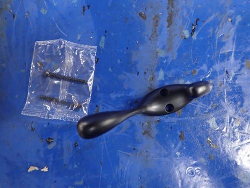 LOT OF 11 Heavy Duty Black Steel Coat Hook Brainerd B42302J-FB-C - getexcess