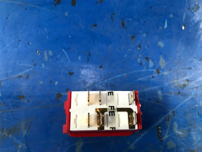 LOT OF (10) Red Rocker Switches w/ Green Light Blue Bird 00088338 - getexcess