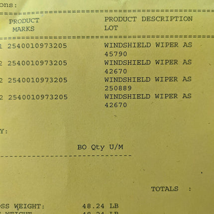 Windshield Wiper Arm Blade Kit Trico 9102-13 M915 Truck 2540010973205 MA184-20002 Military