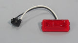 2.5" Rectangle Red  LED Trailer Marker Lights Stop Tail Turn Rear Park