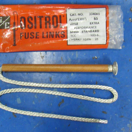 S&C 334065 Fuse Link Type  Standard Extra Performance 26" 65A