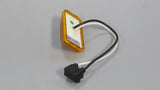 2.5" Rectangle Amber  LED Trailer Marker Lights Stop Tail Turn Rear Park 10 pcs
