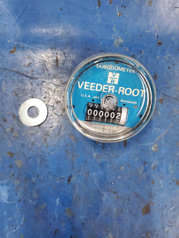 Hubodometer Veeder-Root 490:1 Ratio Mechanical Mile 0777716-490 Tractor Trailer Odometer