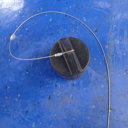 LOT OF 15 2.75" ID Black Molded Rubber Dust Cap Molded - getexcess