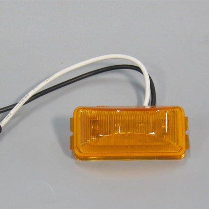 2.5" Rectangle Amber  LED Trailer Marker Lights Stop Tail Turn Rear Park