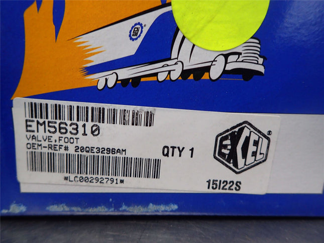 Foot Valve Excel EM56310 - getexcess