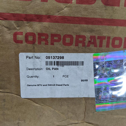 6V-53 Cast Iron Truck Engine Oil Pan Detroit Diesel 5137298 5162806