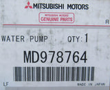 Genuine OEM Engine Water Pump Assembly MD978764 1997-2004 Mitsubishi