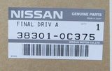 Nissan 4x4 Axle Housing Final Rear Drive Assembly Differential Carrier Pathfinder 2005-2012