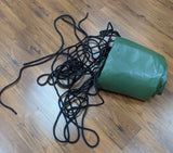 Military Surplus Ammo Tarp GREEN 12' x 17' Tie Ropes and Grommets Cover Tent Trailer