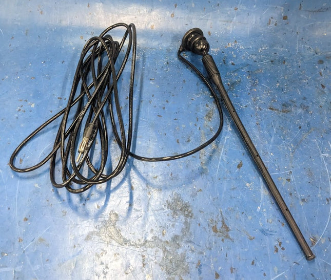 Universal Heavy Duty Antenna 16" Rubber Mast Spring Base 15' Radio AM FM Blue Bird Bus BBCV