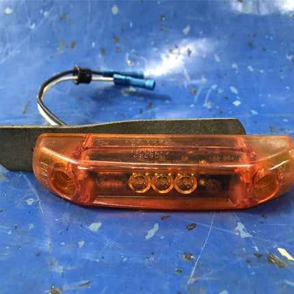 4.25" Oval Amber  LED Trailer Marker Lights Backup Stop Tail Turn Rear Park 4 pcs