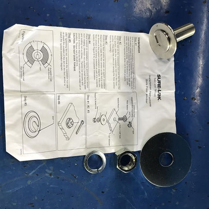 Set of (4) Floor Anchor Kit Wheelchair Straps Sure-Lok FE200922-4 - getexcess