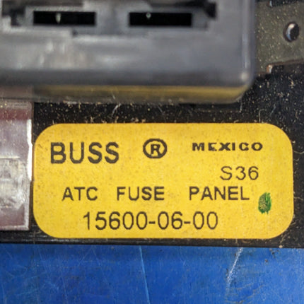 Bussmann ATC Fuse Holder Block Panel BP 15600-06-00 Camper Bus RV Trailer Truck 4 pcs