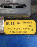 Bussmann ATC Fuse Holder Block Panel BP 15600-06-00 Camper Bus RV Trailer Truck 4 pcs