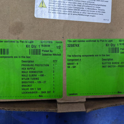 12V Electric Air Kit Chelsea 329874X