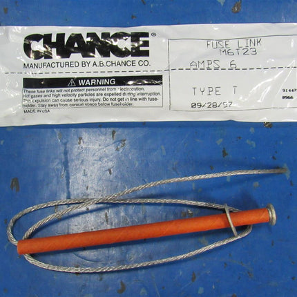 Hubbell Chance M6T23 Fuse Type T  Solid 23" 6A
