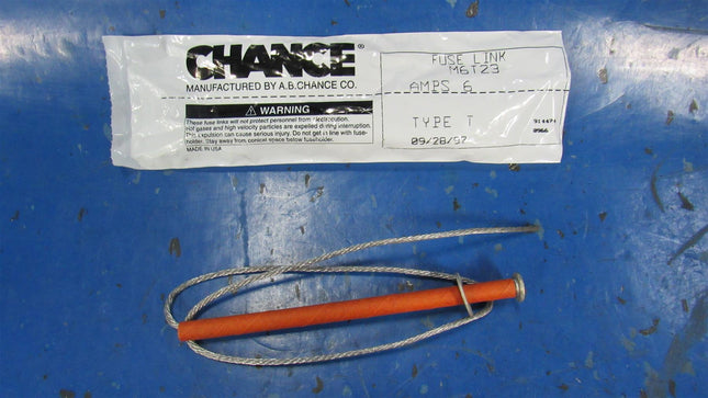Hubbell Chance M6T23 Fuse Type T  Solid 23" 6A