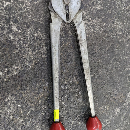 USED Strapping Cart Dispenser Signode Model DF-10-A + Cutter Crimper Sealer Strap Bander