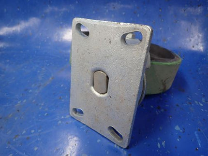 HD Steel Caster Wheel Greaseable Bearings Mount 10" DIA 2.5" W - getexcess