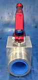 DMIC Suction Ball Valve #12 SAE 3/4 Aluminum 600psi Two-Way BVAL-0750S-4321