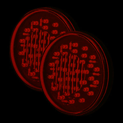 RoadPro RP-5570R40L/2 LED 4" Sealed Light 3Prong Connector 2 Pack - getexcess