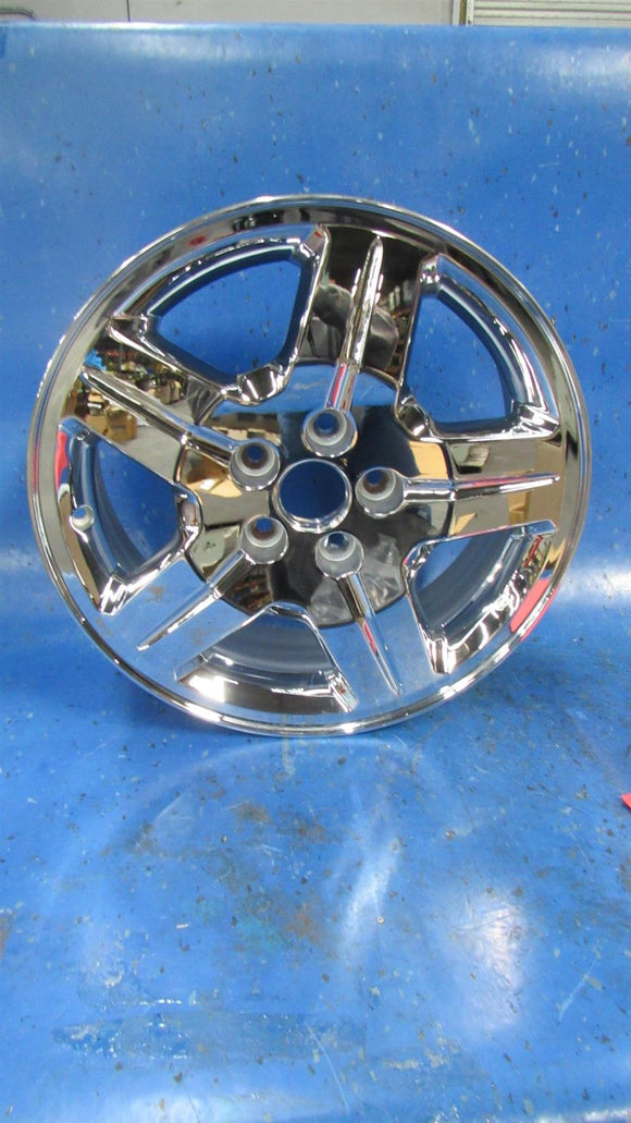 Mopar Genuine OEM 17 X 6.5 Chrome 5-spoke Cast Aluminum Wheel Dodge Caliber