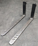 Forklift Forks PAIR 3,000 lbs Lift Truck Class 2 16" 42" long 4" wide USED