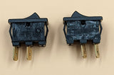 LOT of (10) Arcoelectric 8601VB Miniature Rocker Switch Momentary (ON) OFF SPST 16A 250V-AC